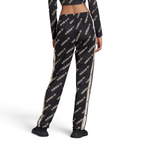 Rear view of the pants as worn by the model