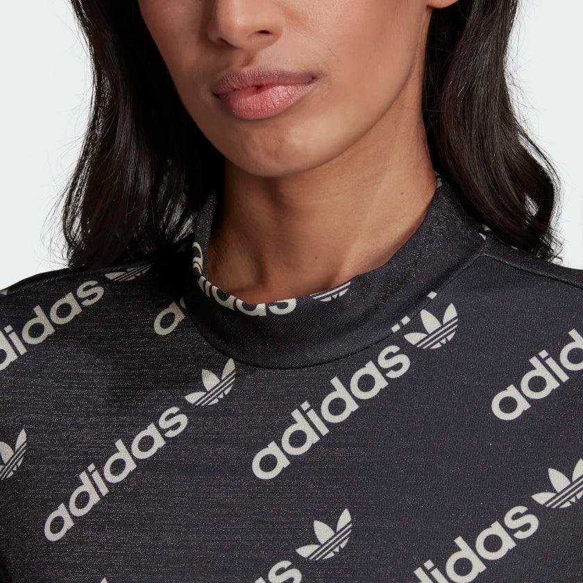 tradesports.co.uk adidas Women's Long Sleeve Monogram Dress HM4892