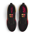 Focuses on the locked-in traditional lacing layout, displaying the perfect symmetry of the ultra-thick plush tongue, the cushioned interior lining, and the precise ventilation pores tracking down the front engineered mesh toe box area.