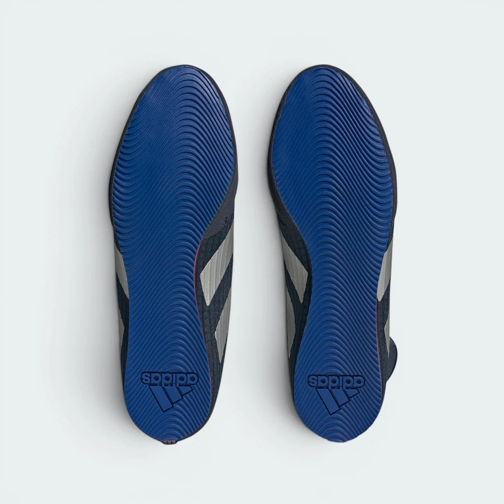 Displays the flat, non-marking ring-grip pattern of the gum-adjacent rubber sole unit, engineered for unreal multi-surface traction and pivot rotation.