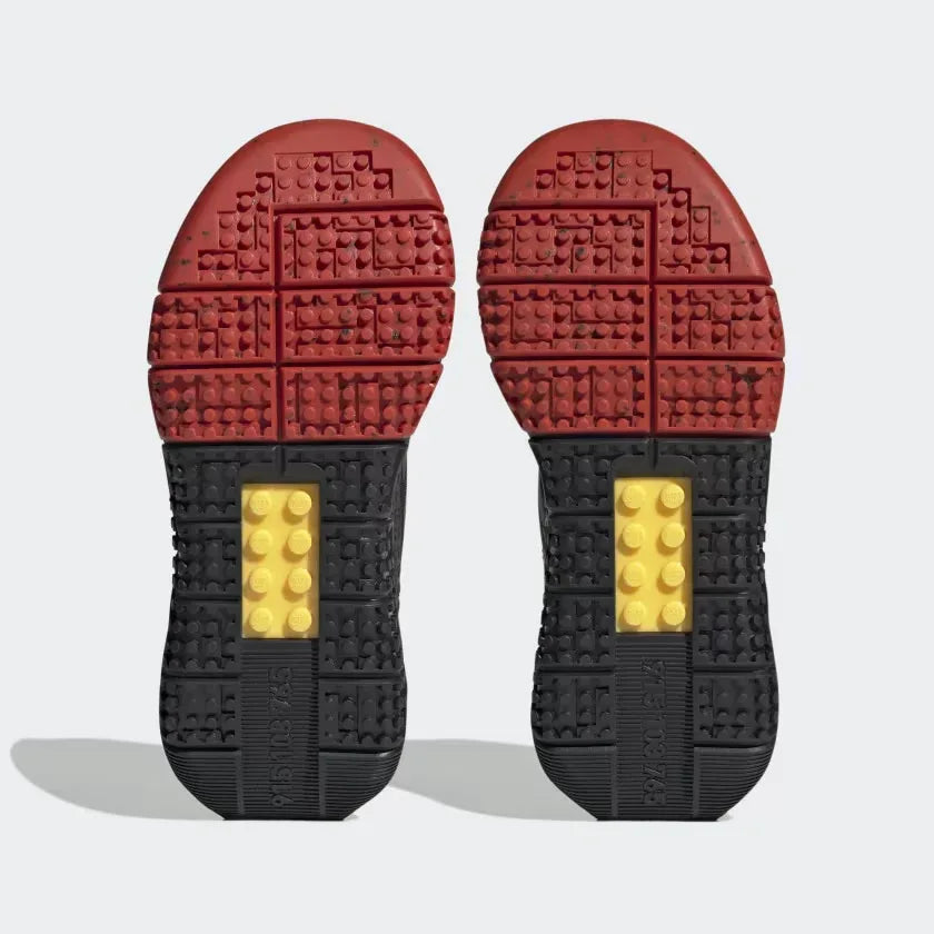 Adidas x LEGO® Sport DNA Juniors' Core Black / Red HQ1311 UK 5 Secondary image