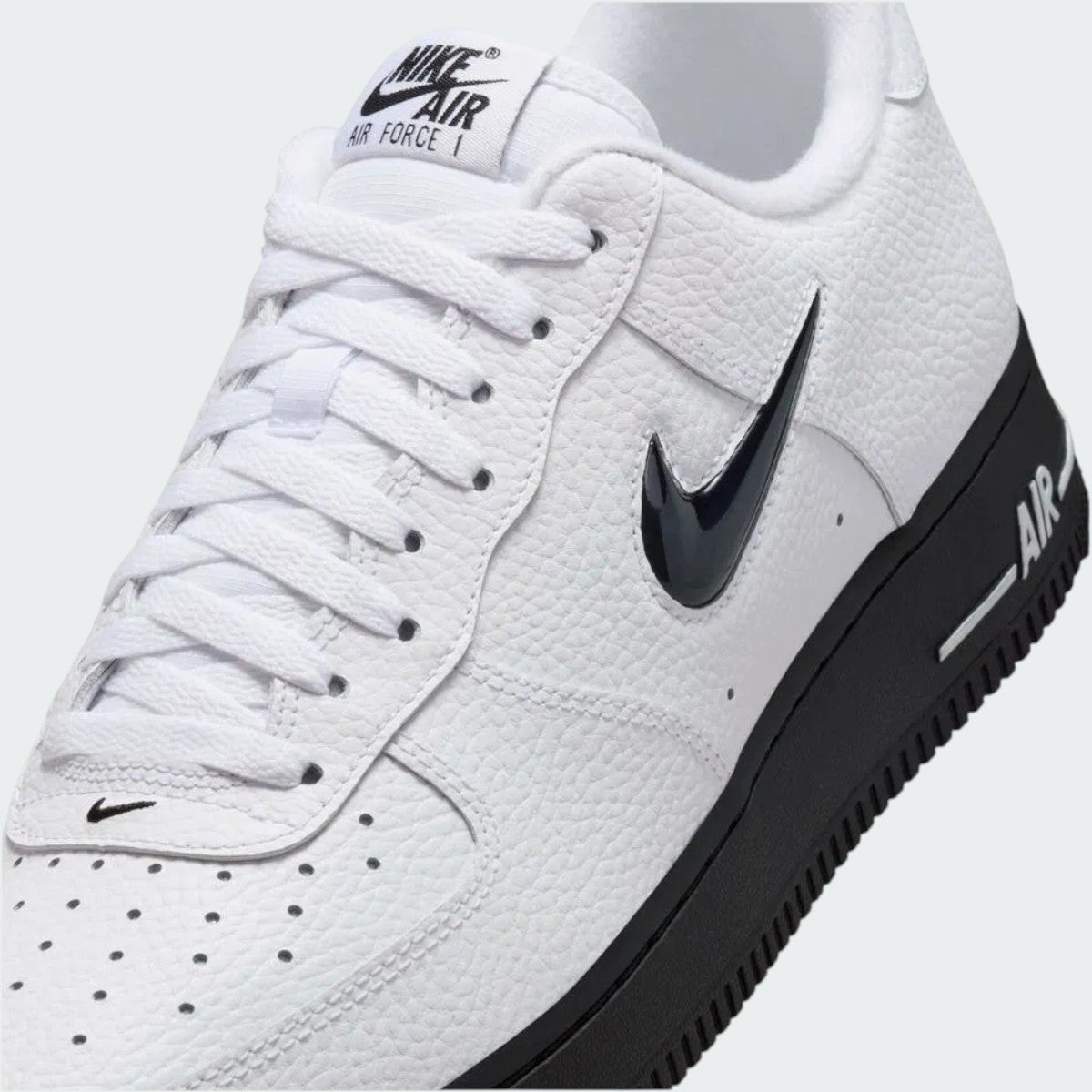 Nike Air Force 1 Jewel Men's White Leather Sneakers HQ3826 100