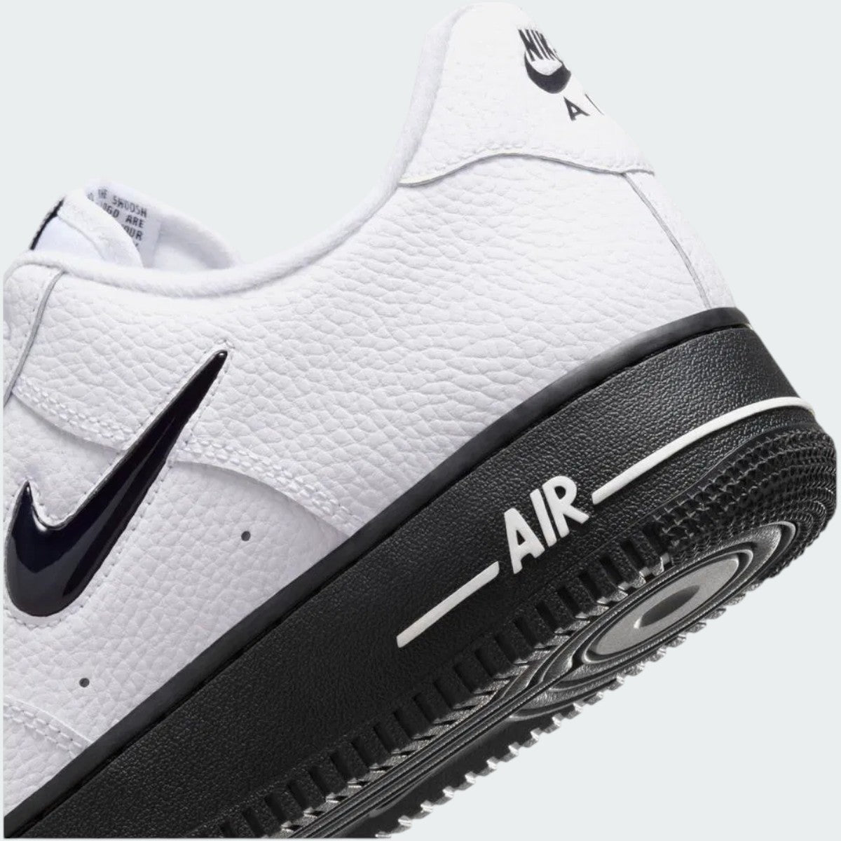 Nike Air Force 1 Jewel Men's White Leather Sneakers HQ3826 100