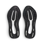 View of the rubber outsole, showcasing the stretchweb pattern designed to flex with the foot and provide grip on urban roads.