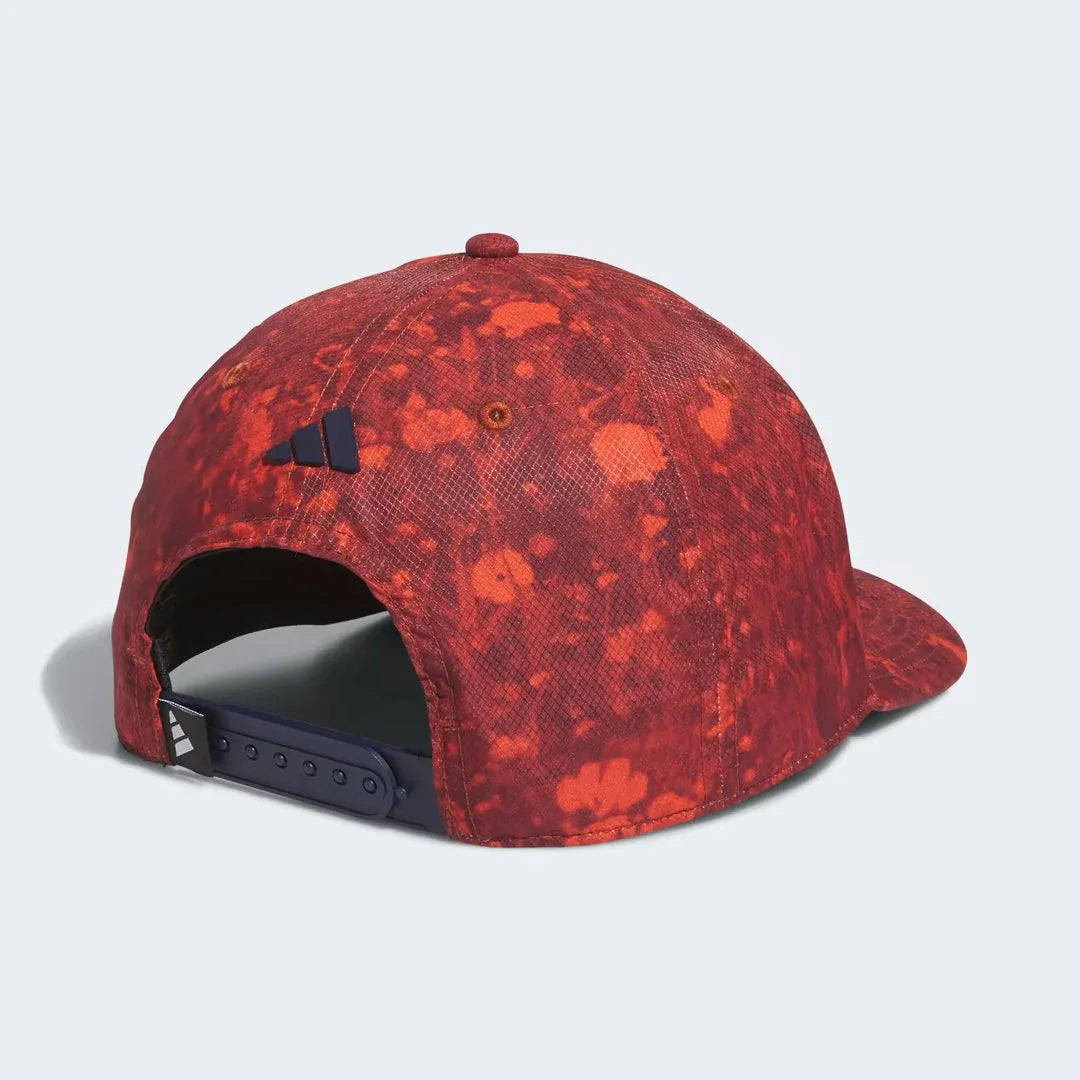 Adidas 3-Stripes Printed Tour Golf Cap Red HS5605 OSFM Secondary image