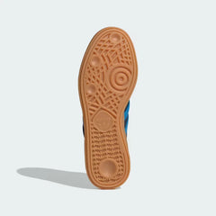 The classic Spezial traction pattern on the honey-coloured gum rubber sole.