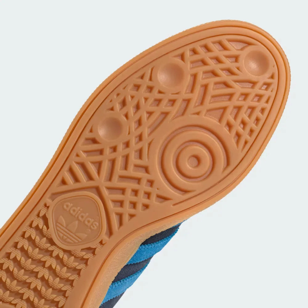 A close-up of the gum sole and grip
