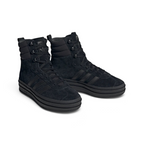 Emphasising the locked-in bold profile and the professional consistency of the deep black colour tone.