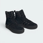 Emphasising the locked-in bold profile and the professional consistency of the deep black colour tone.