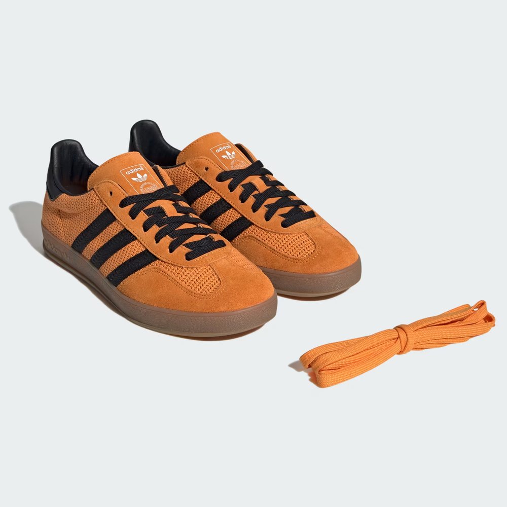 Adidas Originals Gazelle Indoor Men's Orange Trainers UK 7.5