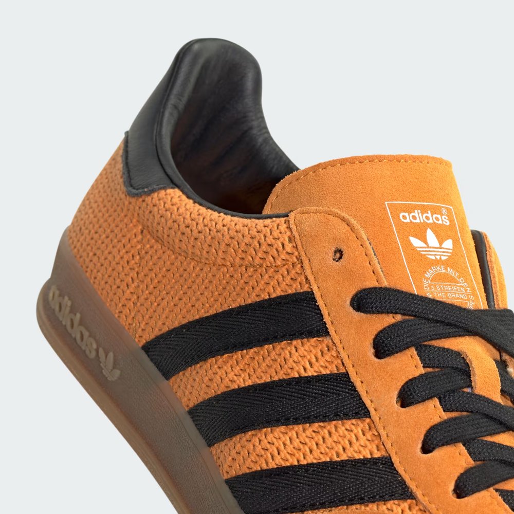 Adidas Originals Gazelle Indoor Men's Orange Trainers UK 7.5