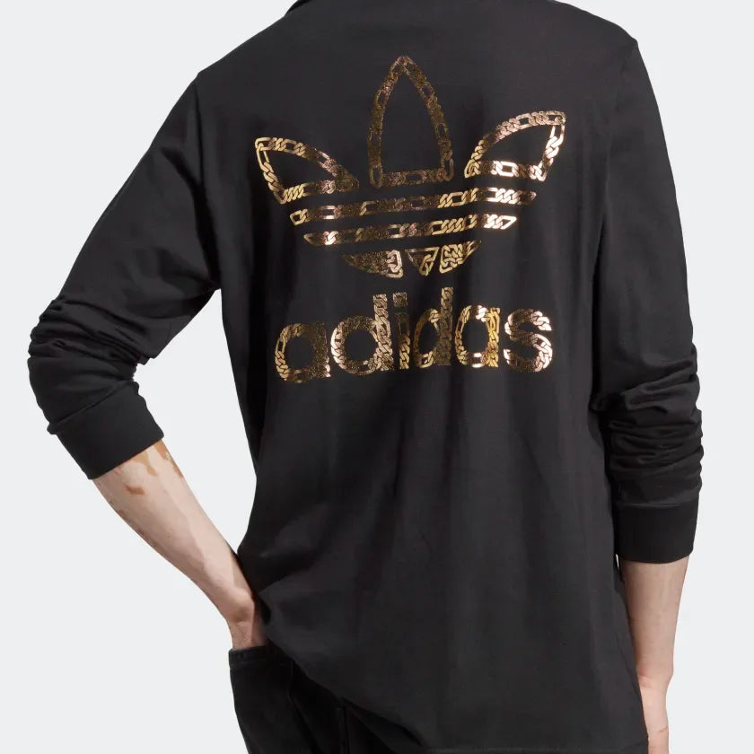 tradesports.co.uk Adidas 50th Anniversary Gold Chains Shirt Men's IJ8227