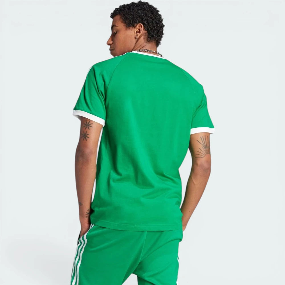 Adidas Originals Adicolor Sport 3-Stripes T-Shirt Green IM0410 Secondary image