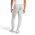 Rear view of the joggers, highlighting the clean finish and the structured fit across the seat and calves.