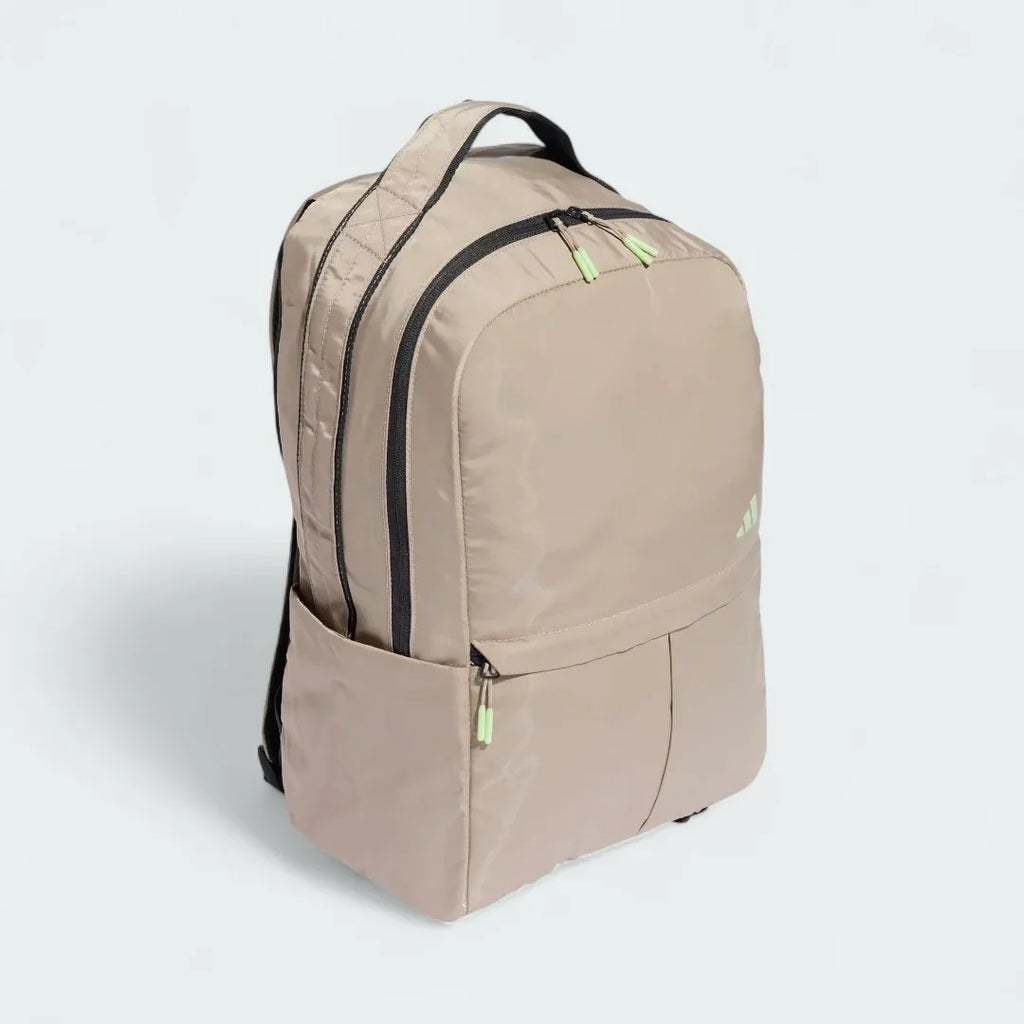 Side profile of the backpack showing the streamline design and minimalistic view