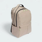 Side profile of the backpack showing the streamline design and minimalistic view
