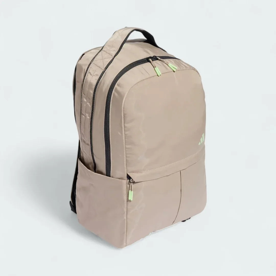 Side profile of the backpack showing the streamline design and minimalistic view