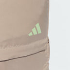 Zoomed in mage showing the adidas logo and clean design