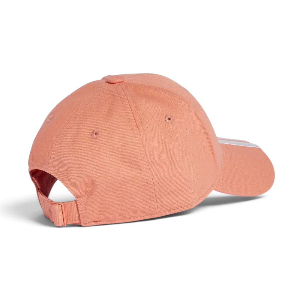 Peach-colored baseball cap on a light gray background