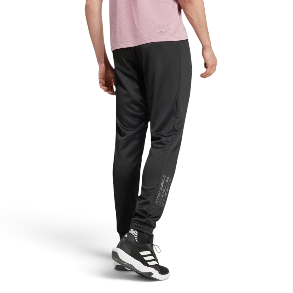Adidas Train Essentials Camo 3-Stripes Training Pants Black IS6150 Size L Secondary image