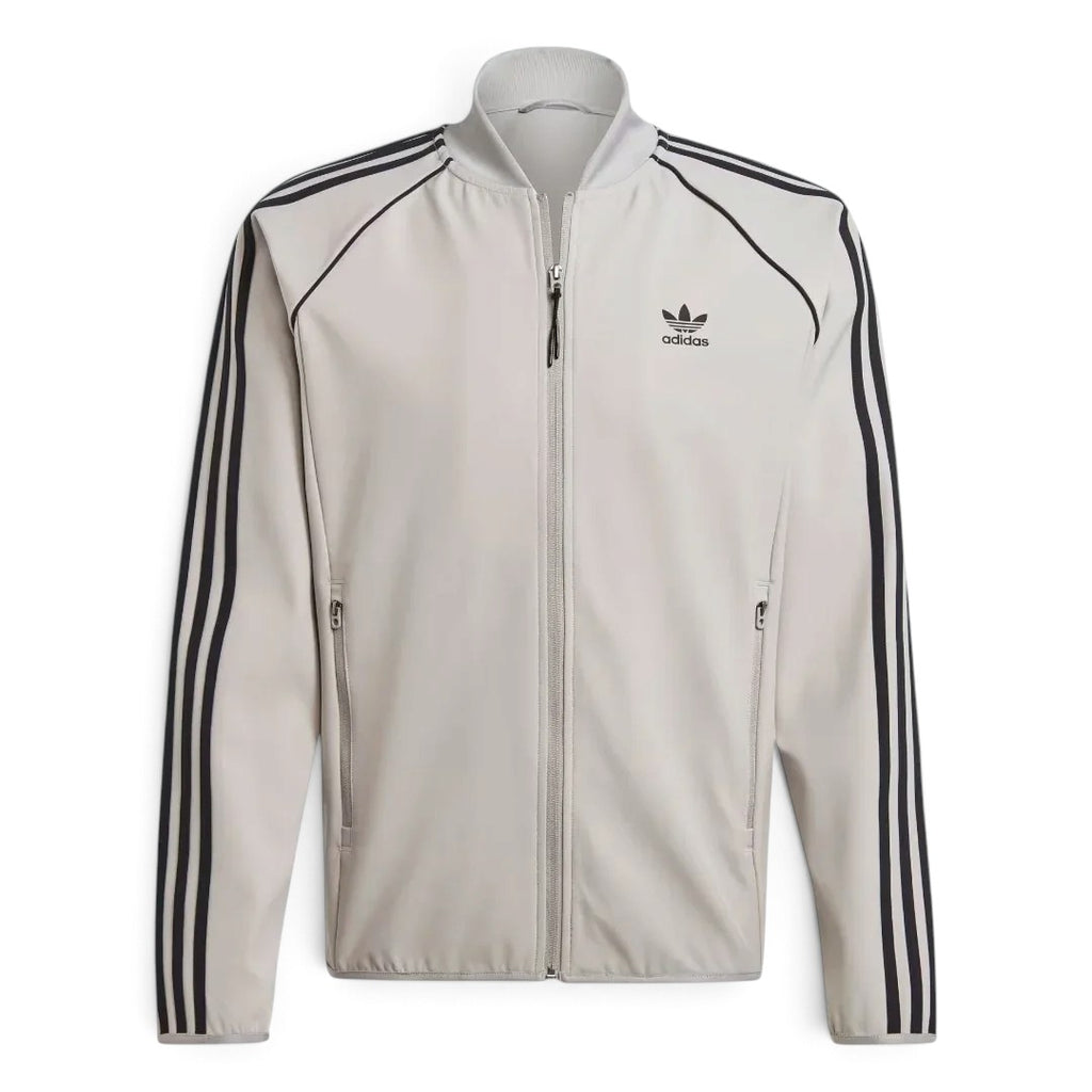 Adidas Superstar Men's Bonded Track Top Medium Grey IW7318