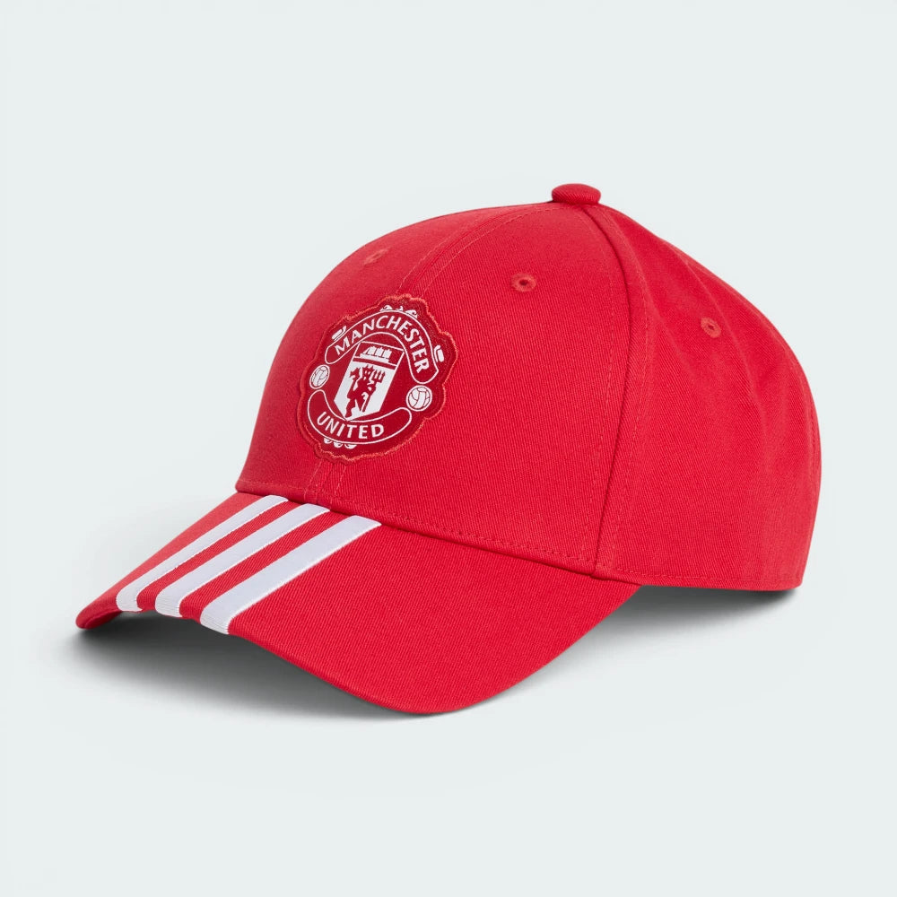 adidas Originals Manchester United Home Baseball Cap Red IY0441 Secondary image