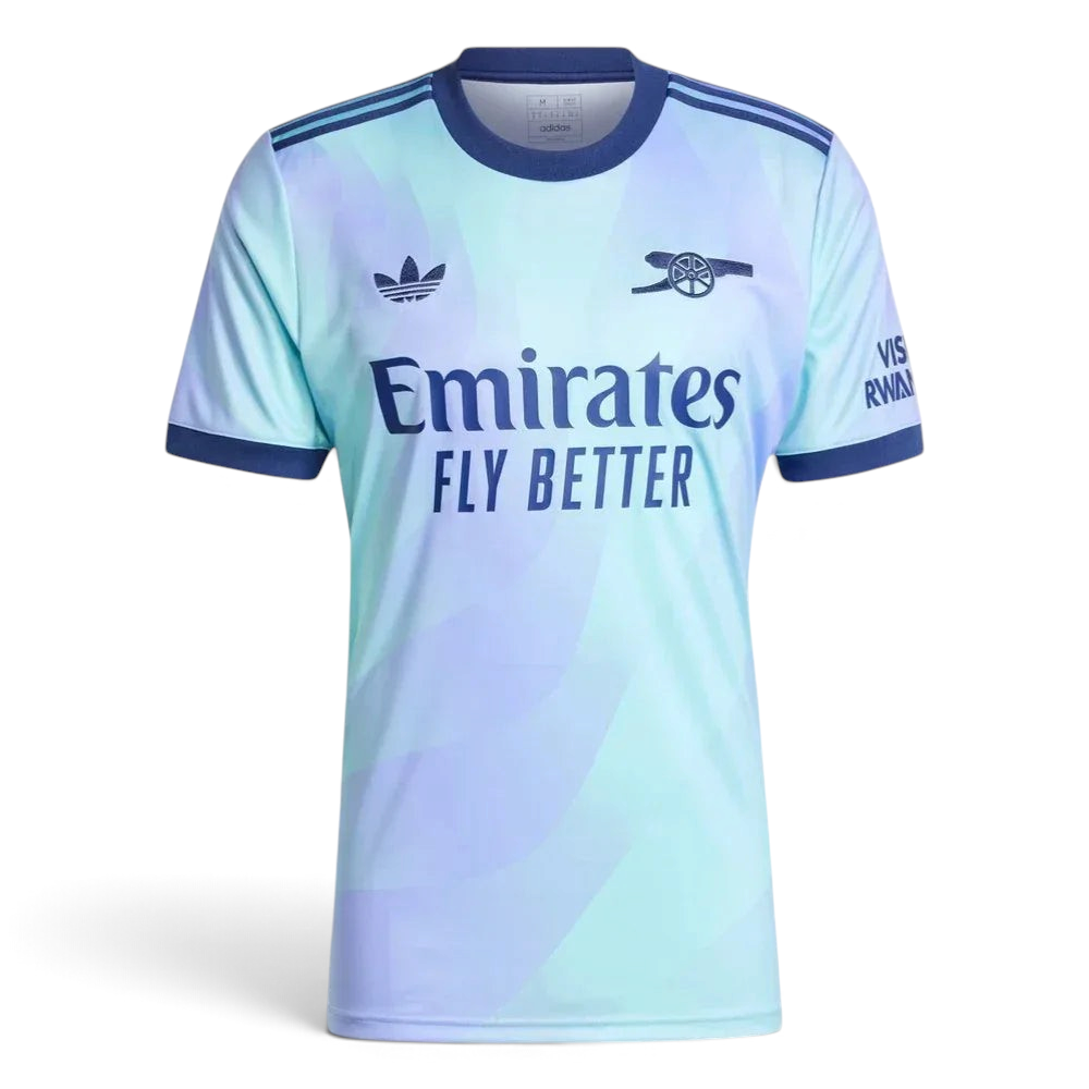 adidas Arsenal 24/25 Third Jersey Men's Clear Aqua / Purple IZ0114 Secondary image