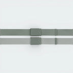 Highlights the high-velocity "Silver Green / Wonder Silver" webbing and the professional finish of the plain weave.