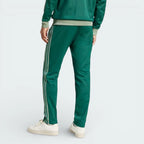 Rear view of the track pants, focusing on the clean finish and the classic back welt pocket.