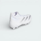 Rear view focusing on the heel support structure and the clean white finish of the adaptive collar.