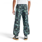 Rear view of the track pants, highlighting the clean finish of the Legend Ivy green and the structured fit.