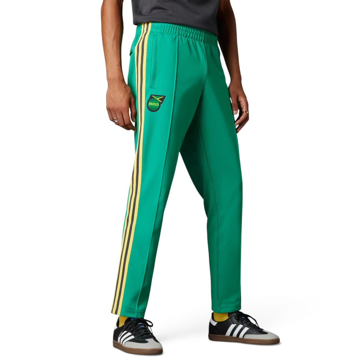 adidas Originals Jamaica Beckenbauer Retro Football Track Pants Court Green IT7806 Secondary image