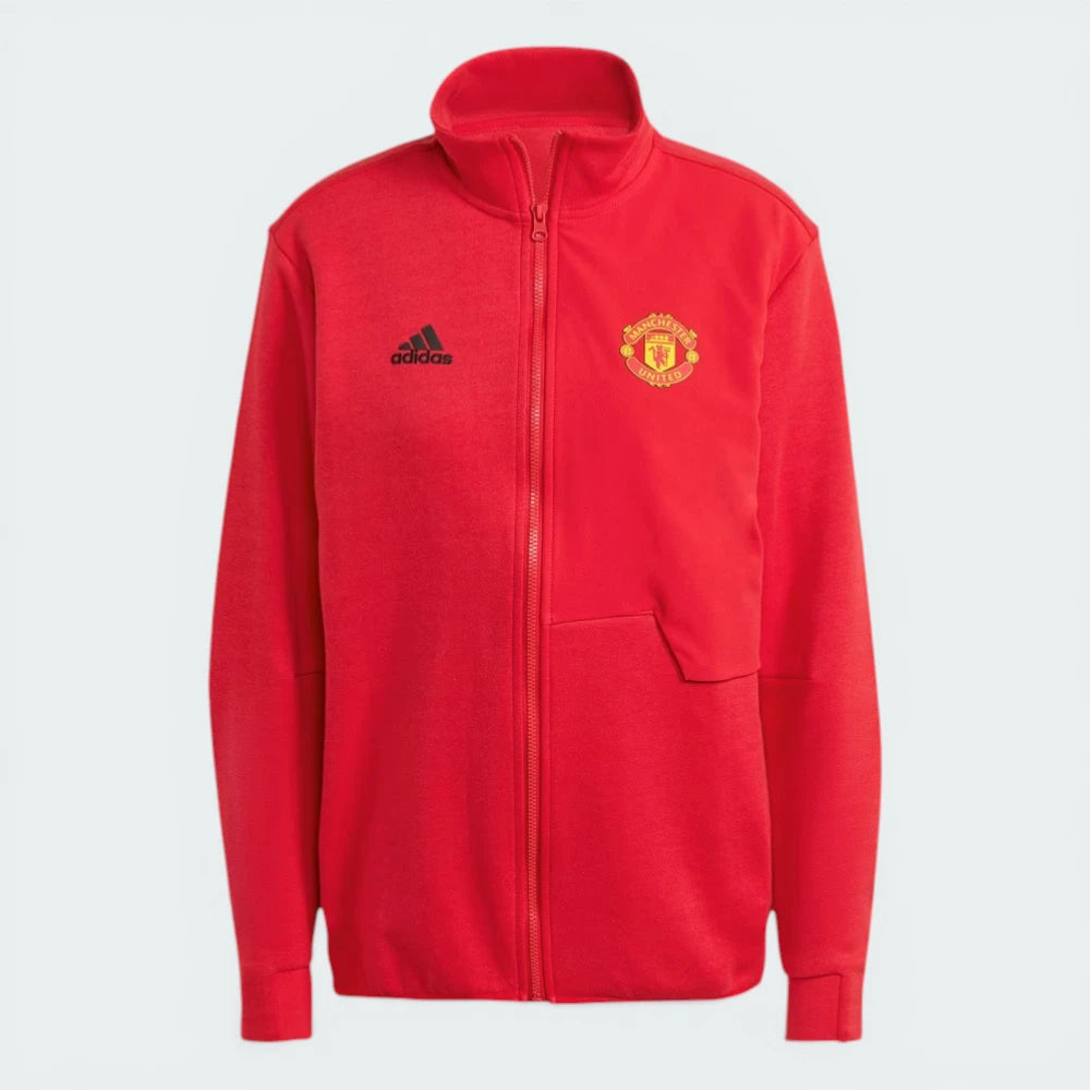 Adidas Manchester United 23/24 Anthem Jacket Team Red/Black IA8563 Secondary image