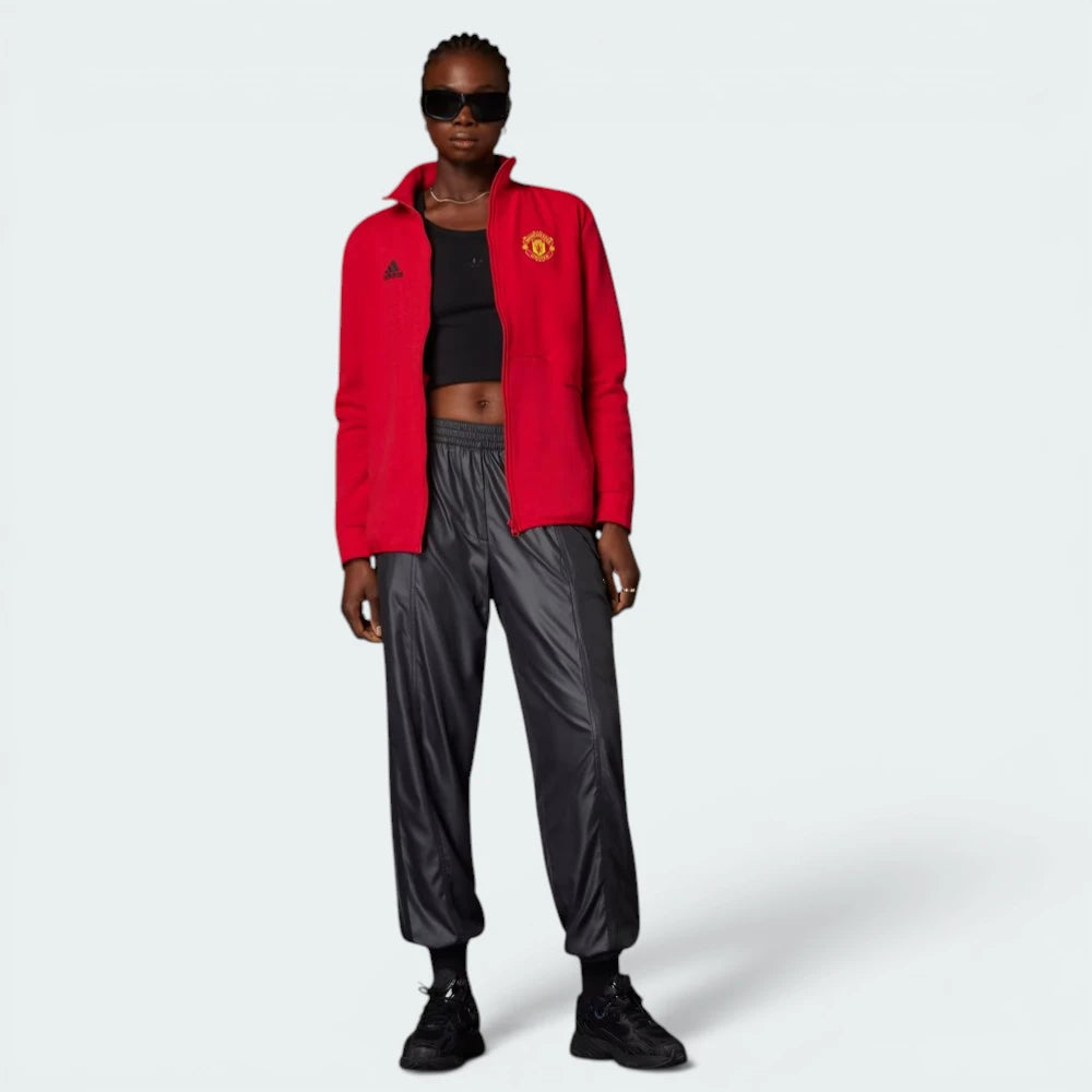 Adidas Manchester United 23/24 Anthem Jacket Team Red/Black IA8563