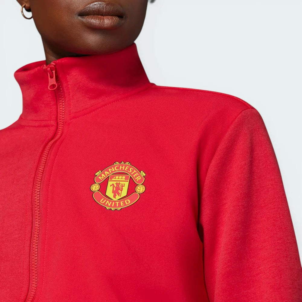 Adidas Manchester United 23/24 Anthem Jacket Team Red/Black IA8563