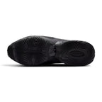 Displays the full-length black rubber sole, showcasing the organic, liquid-ripple tread pattern, central arch shank, and debossed "AIRMAX" heel branding.