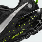 Highlights the "unreal" clean finish where the soft, ground-connecting foam midsole carrier securely bonds to the high-friction, generative rubber trail tread below.