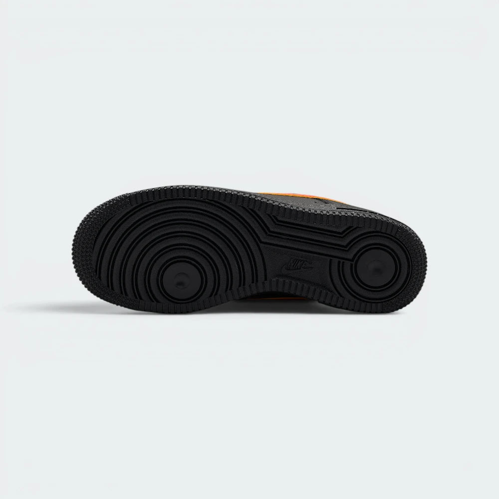 Nike Air Force 1 Low Kids Black Trainers II7638-001 Secondary image
