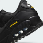Highlights the "unreal" clean finish where the visible Air window chamber embeds securely inside the sculpted foam midsole carrier.