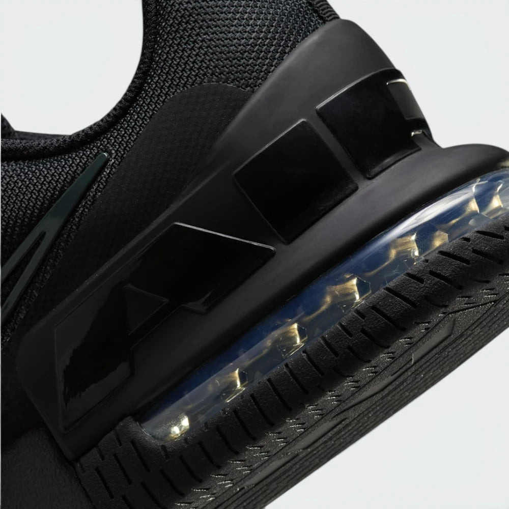 Highlights the "unreal" clean finish where the wide rubber outsole wraps tightly to the stable foam tooling to form a protective perimeter barrier.