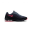Side Profile Image: Highlights the visible Max Air unit and the Racer Pink Swoosh against the grey-to-black gradient.