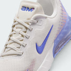 Details the micro-precision of the open-cell Phantom mesh upper, showing the subtle Silt Red dot graphics on the toe cap and the neat tracking of the laces across the "AM" logo-stamped tongue.