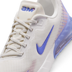 Details the micro-precision of the open-cell Phantom mesh upper, showing the subtle Silt Red dot graphics on the toe cap and the neat tracking of the laces across the "AM" logo-stamped tongue.