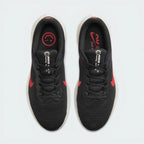 Top-Down View of Pair: Looking down at the black lacing system and the revamped, spacious toe box.