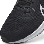 Macro focus on the fine-grained engineered mesh forefoot, synthetic eyestays, and the embossed "1972" detail on the toe bumper.