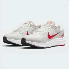 Emphasising the locked-in padded collar and the professional "White" colour depth.