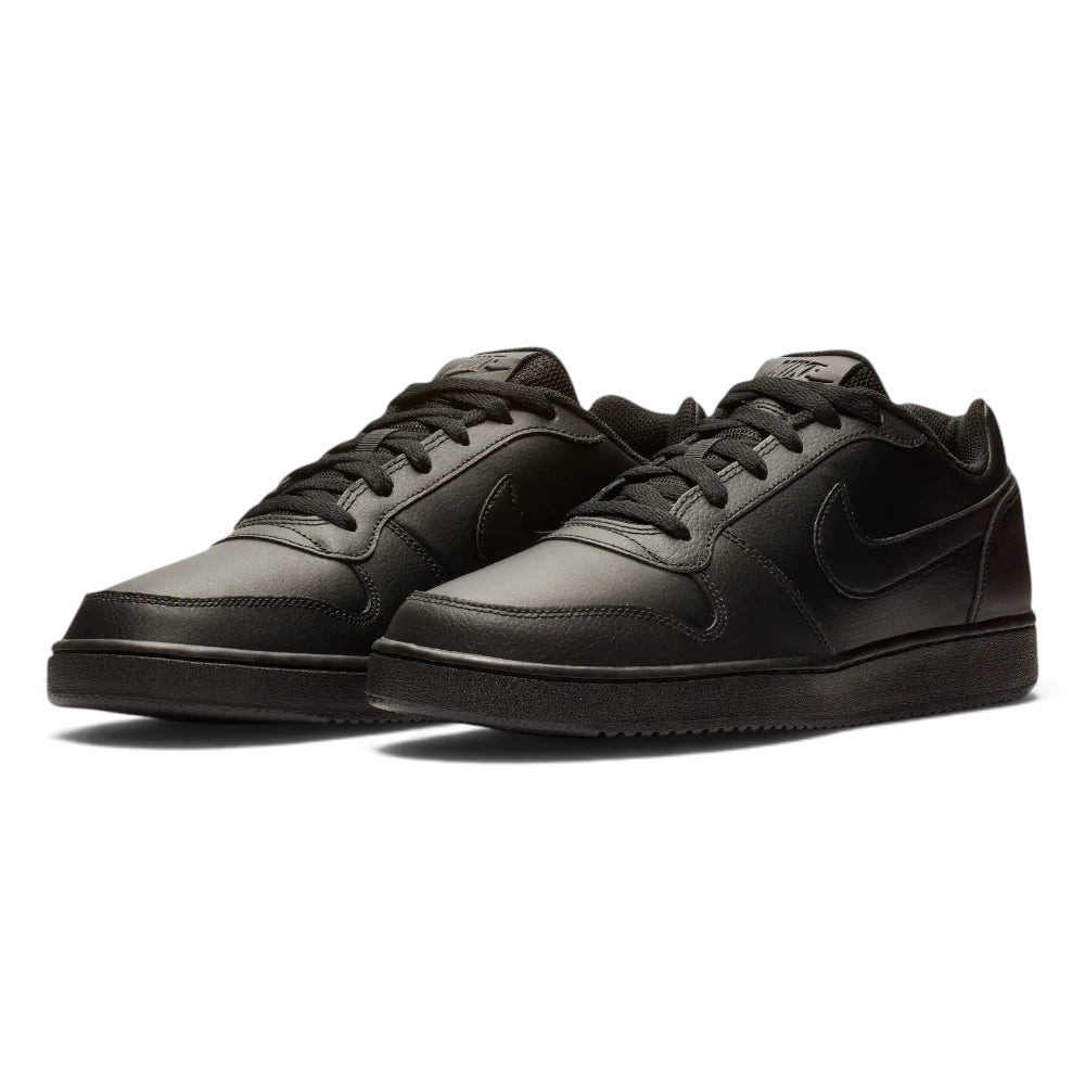 Emphasising the locked-in padded collar and the professional "All-Black" colour story.