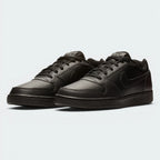 Emphasising the locked-in padded collar and the professional "All-Black" colour story.