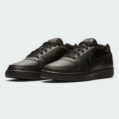Emphasising the locked-in padded collar and the professional "All-Black" colour story.