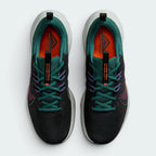 Focuses on the locked-in cable lacing system and the professional Nike branding on the tongue.